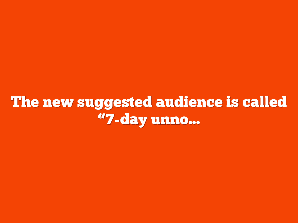 Google Analytics just introduced a new suggested audience