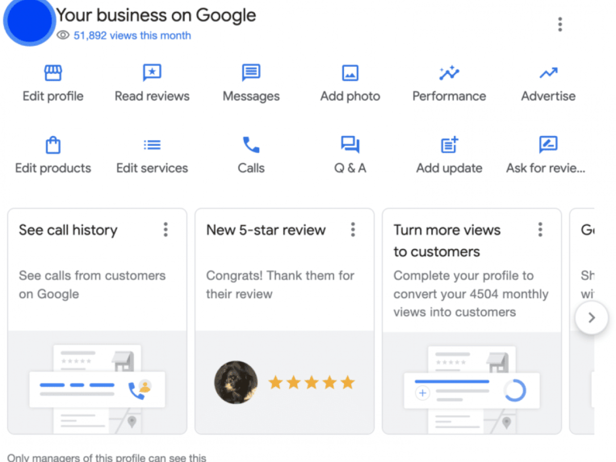 How to make the most of the new Google Business Profile dashboard