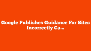 Google Publishes Guidance For Sites Incorrectly Caught By SafeSearch Filter via @sejournal, @martinibuster