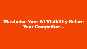 Maximize Your AI Visibility Before Your Competitors Do [Webinar] via @sejournal, @lorenbaker